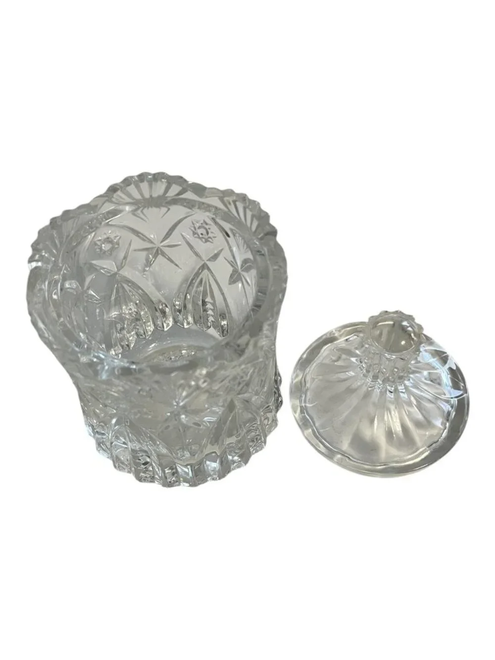 Vintage pressed glass